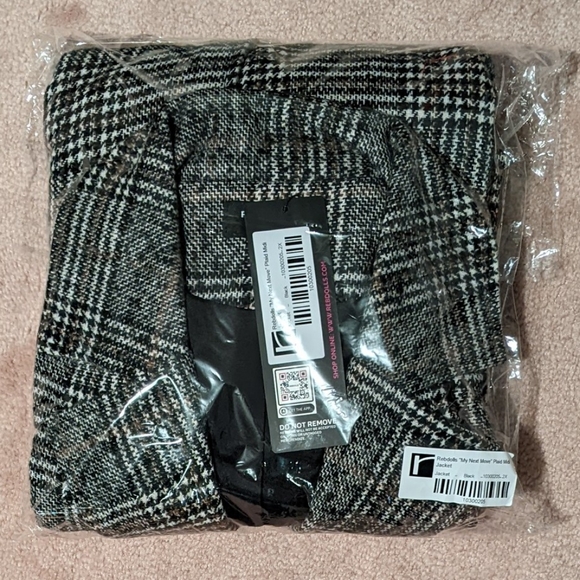 Rebdolls Plaid Midi Coat - Picture 5 of 7